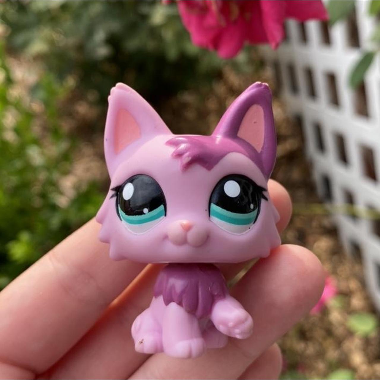 Authentic Littlest Pet Shop 2465 Wolf LPS Wolf Cat... Depop