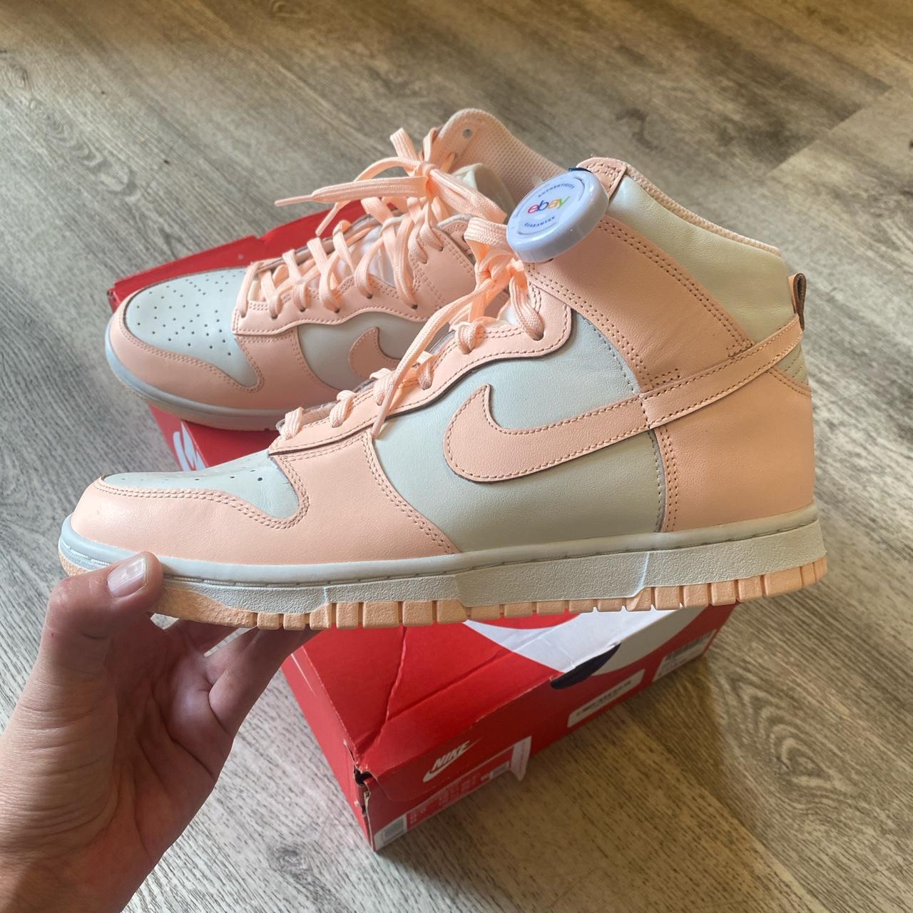 dunk high sail bright crimson