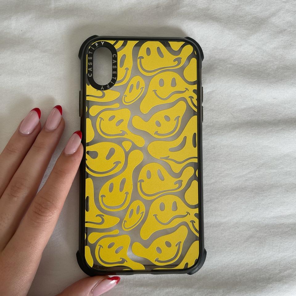 🖤SOLD🖤 Casetify Acid Smiles- Marigold Device: Apple... - Depop