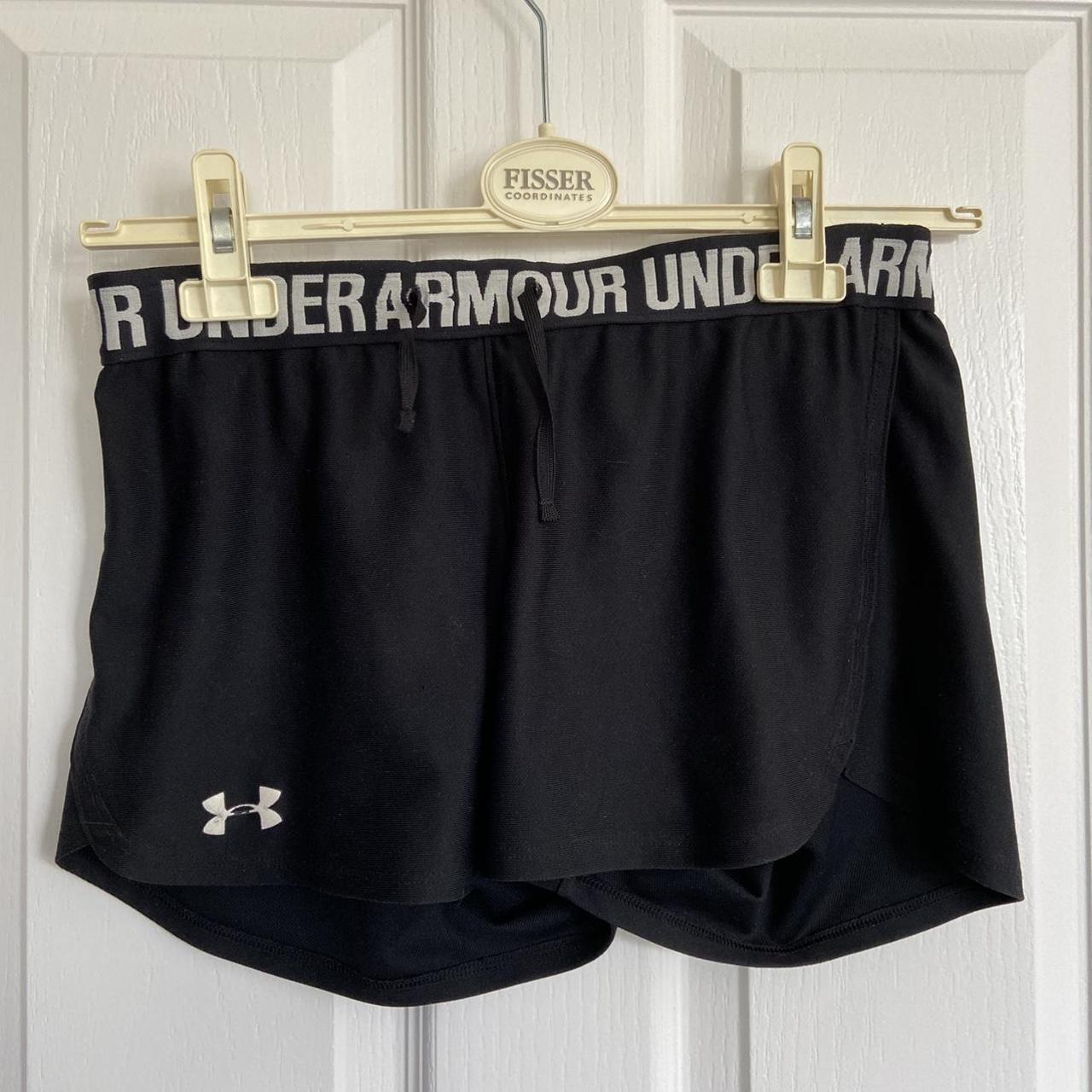 Under armour XS shorts. Fits larger and has a... Depop