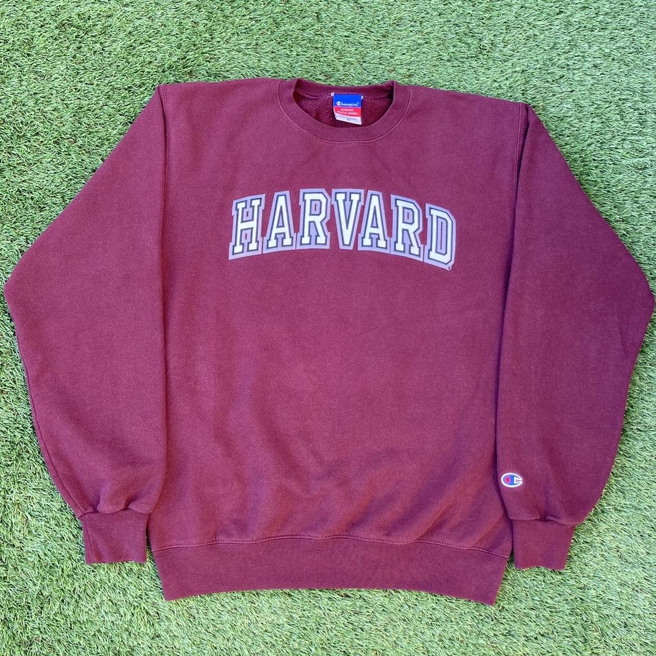 Champion Harvard sweatshirt. 📕 size medium measures... - Depop
