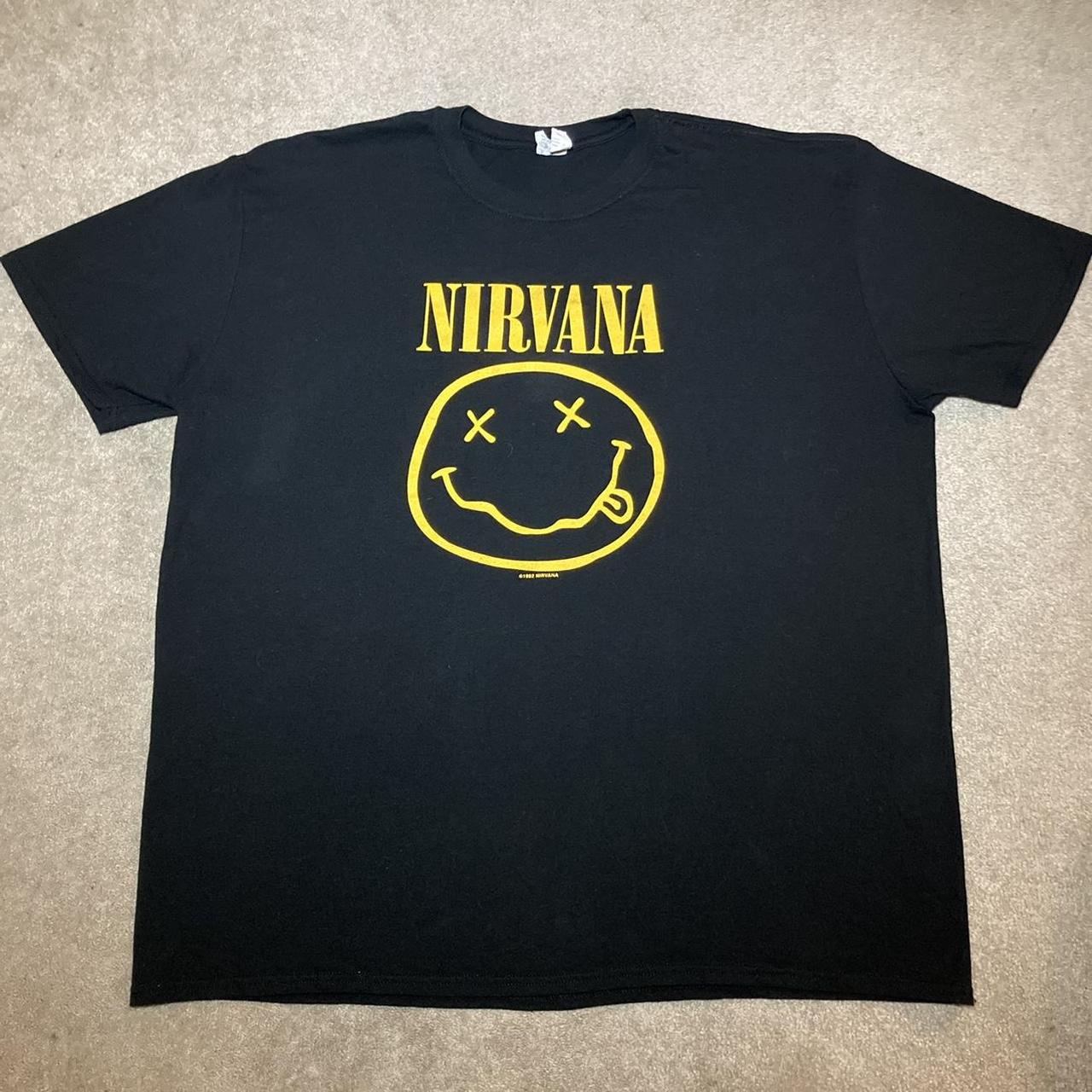 Product Image 1 - y2k Nirvana Smiley tee. 😵