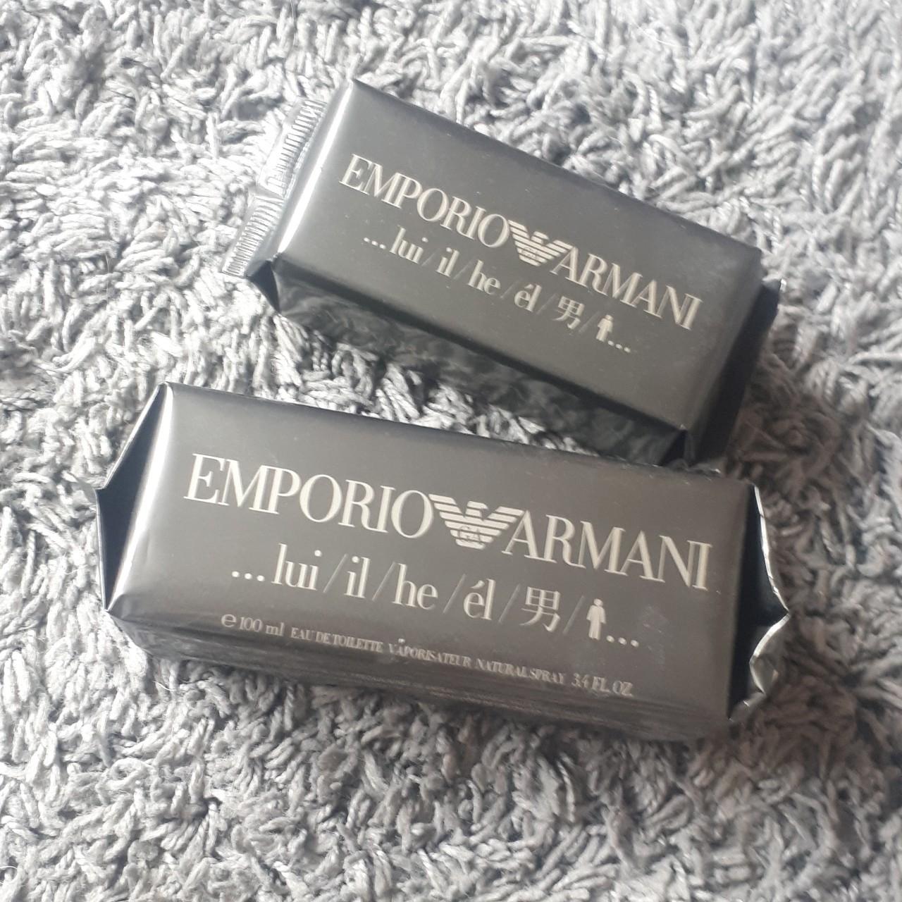 Genuine Emporio Armani Eau De toilette men's spray.... - Depop