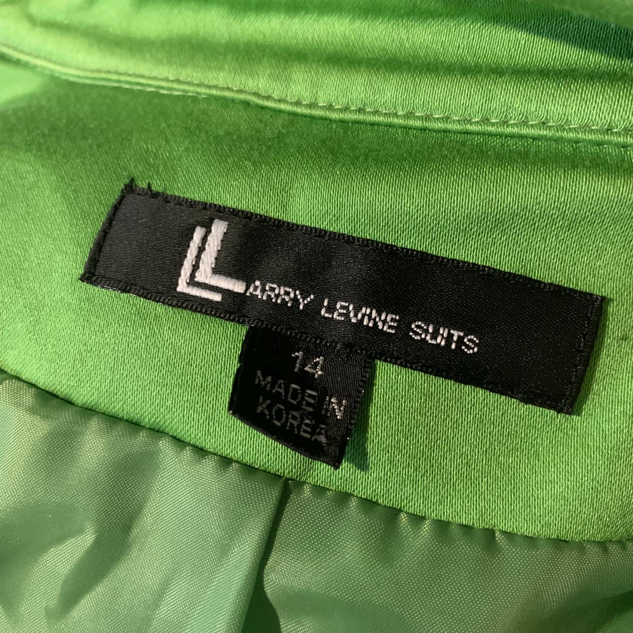 Lime Green Waistcoat Larry Levine Suits size 14,... - Depop