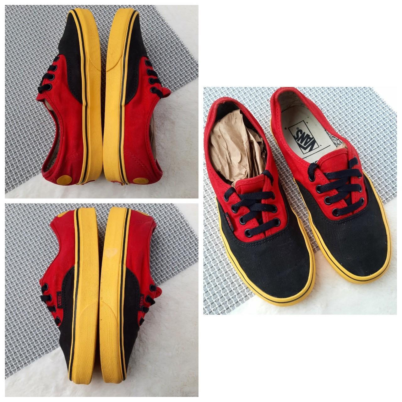 Mickey mouse old school vans best sale