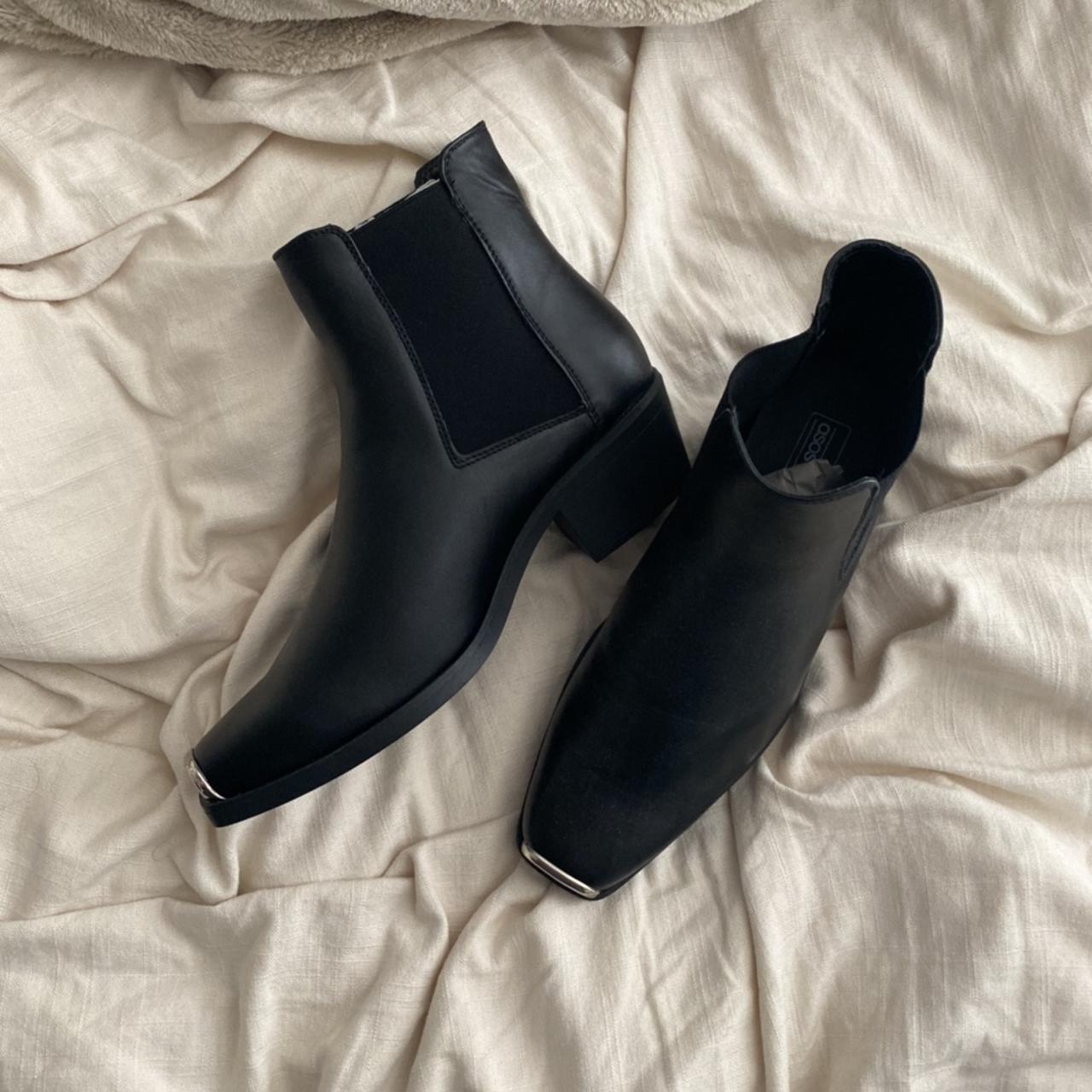 asos block heel boots