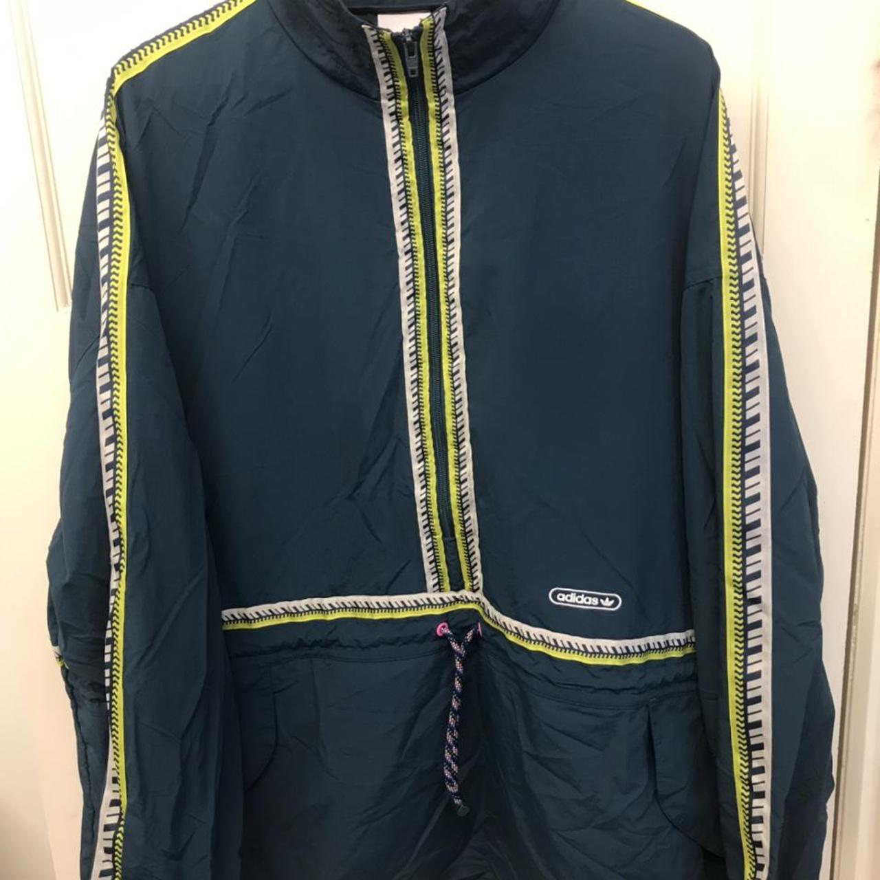 Adidas Originals Taped Anorak Depop