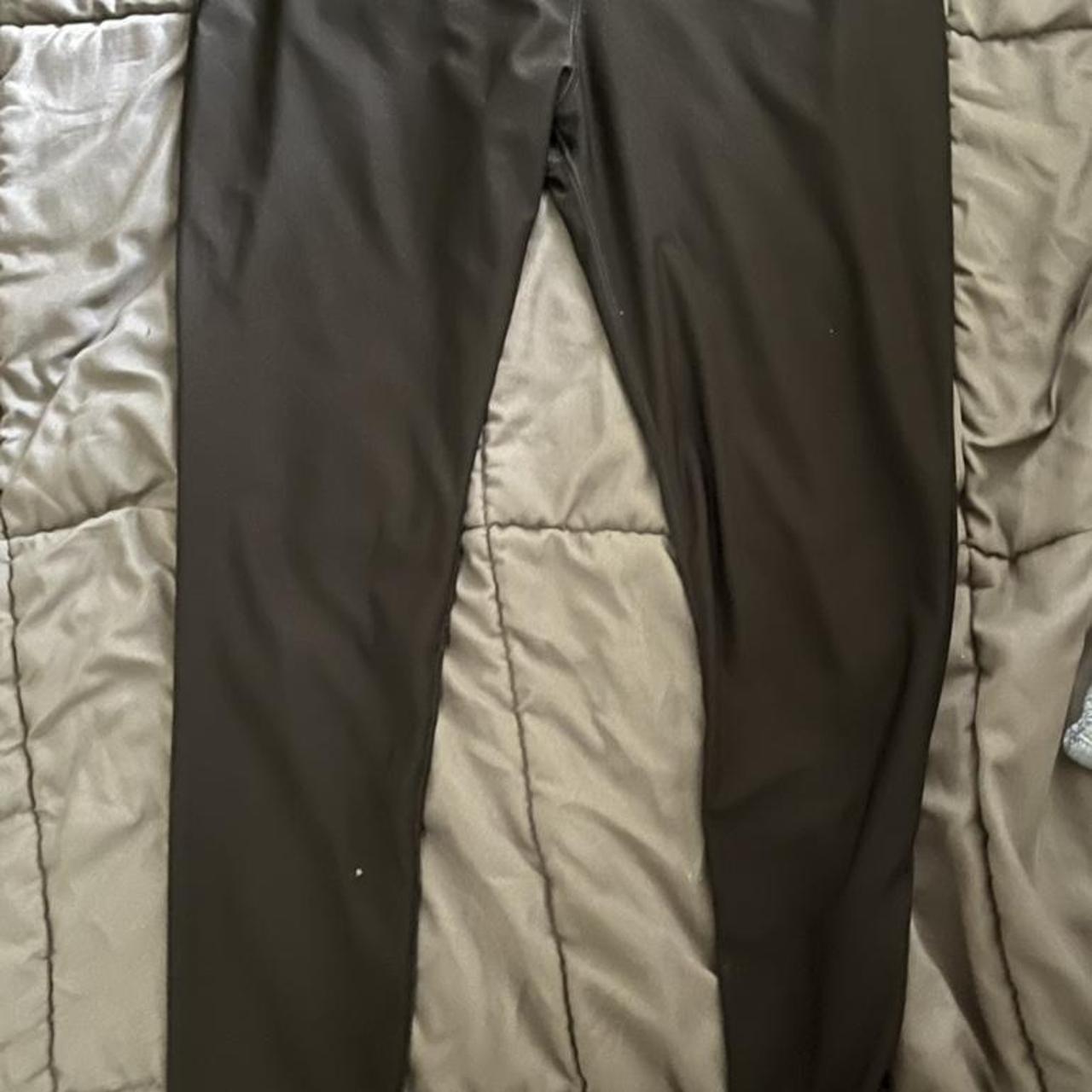 Walmart Women's Black Leggings Depop