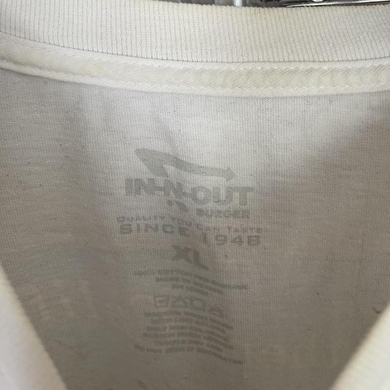 Vintage In N Out Burger Southern California white... - Depop