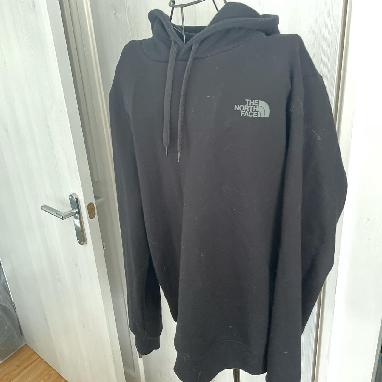 The North Face Large Logo Hood,... - Depop