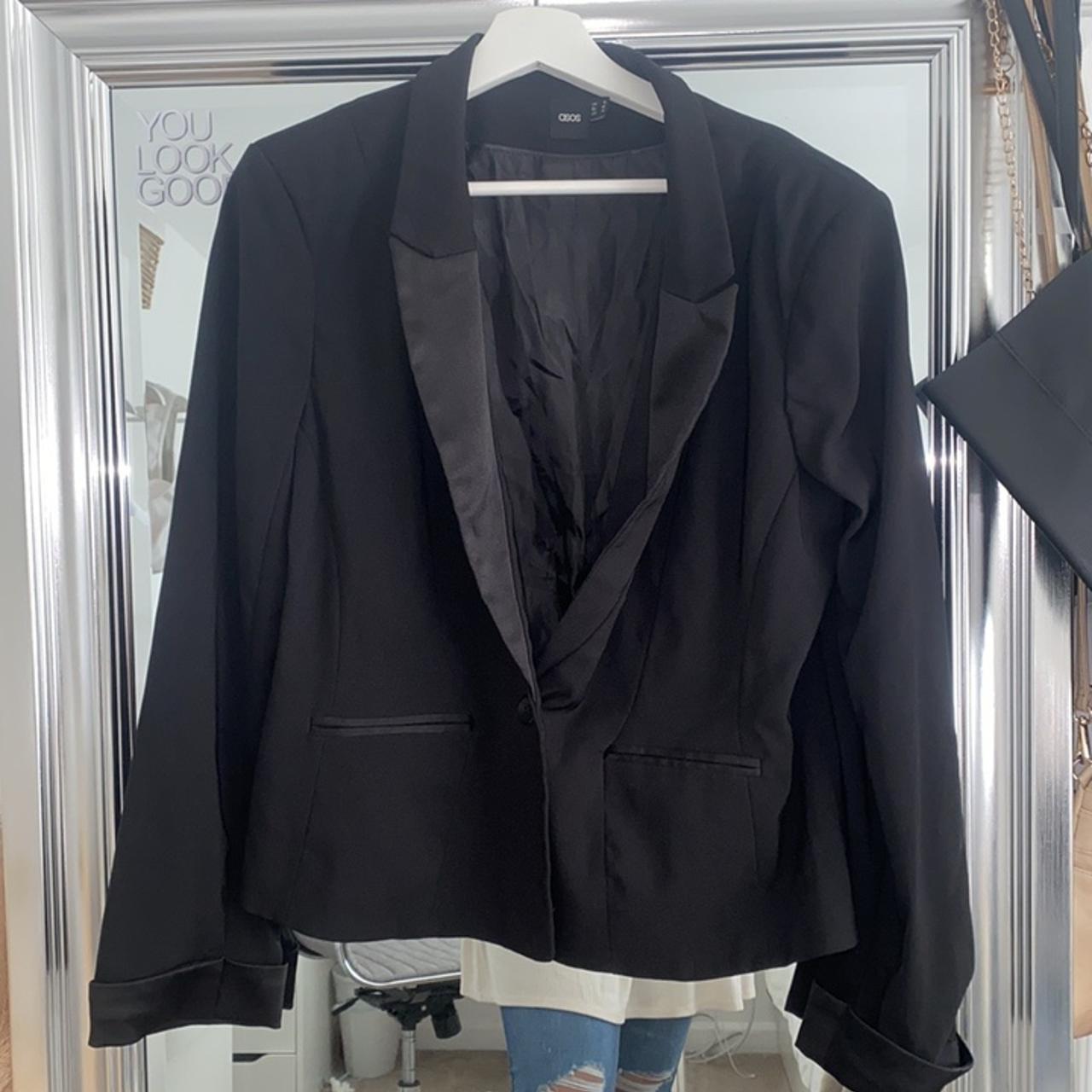 ASOS Women's Black Jacket | Depop