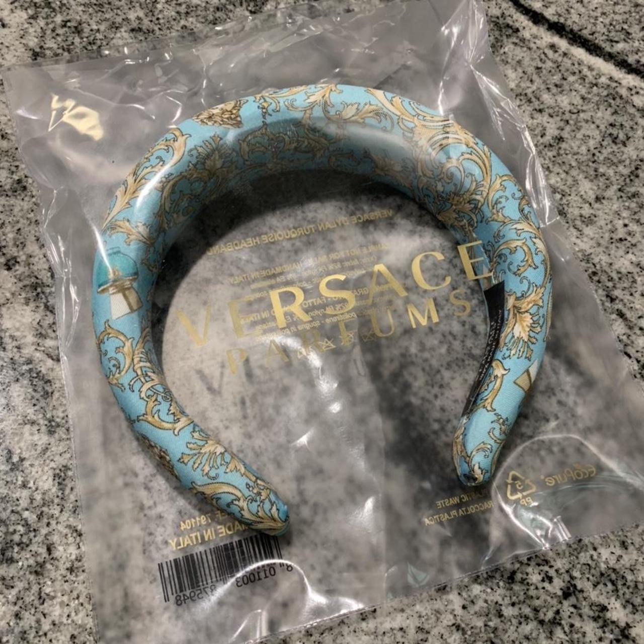 Versace Blue Headband newest