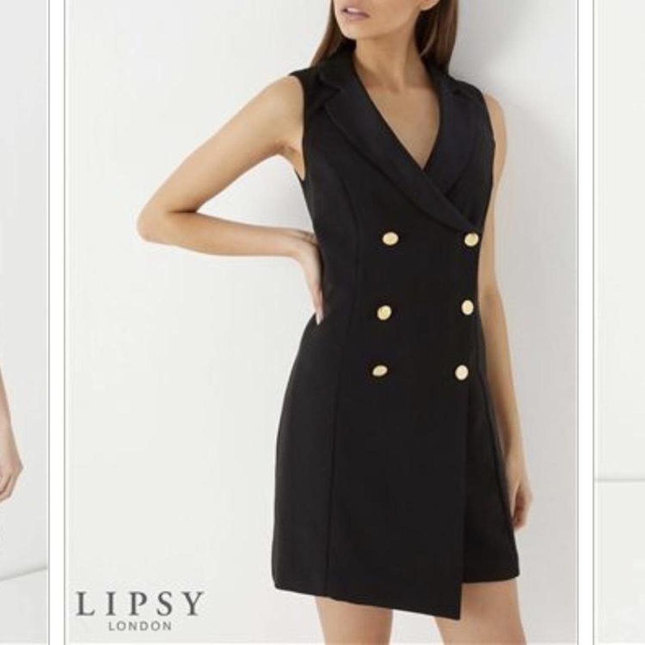 Lipsy store tux dress