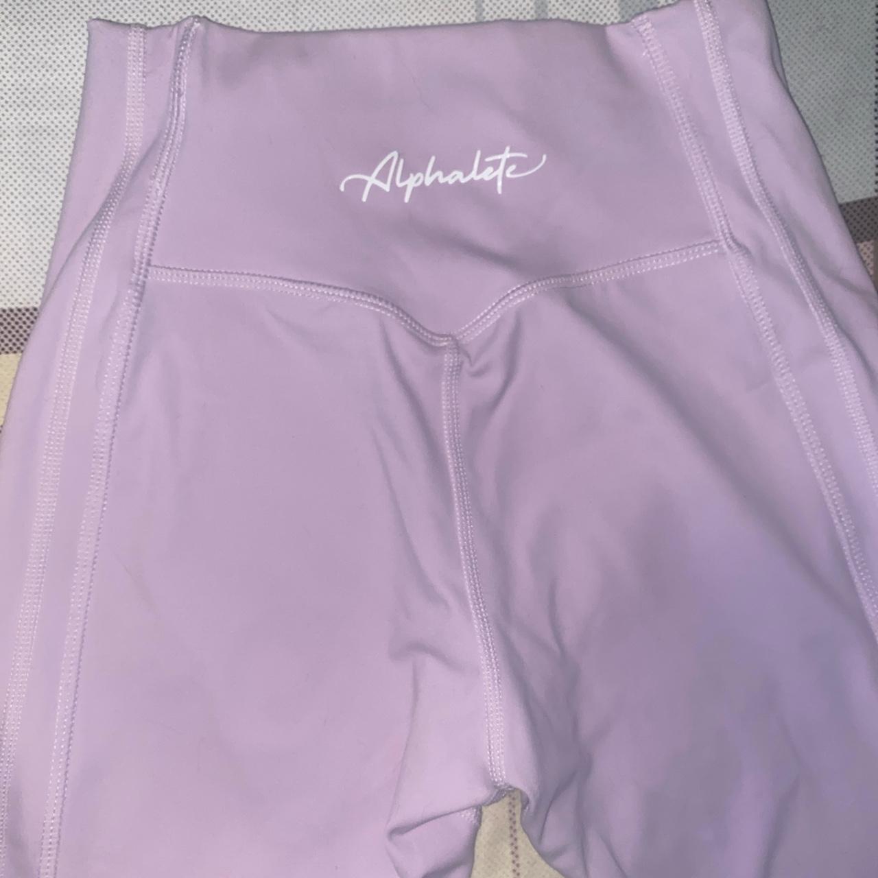 Alphalete Women's Purple Leggings Depop