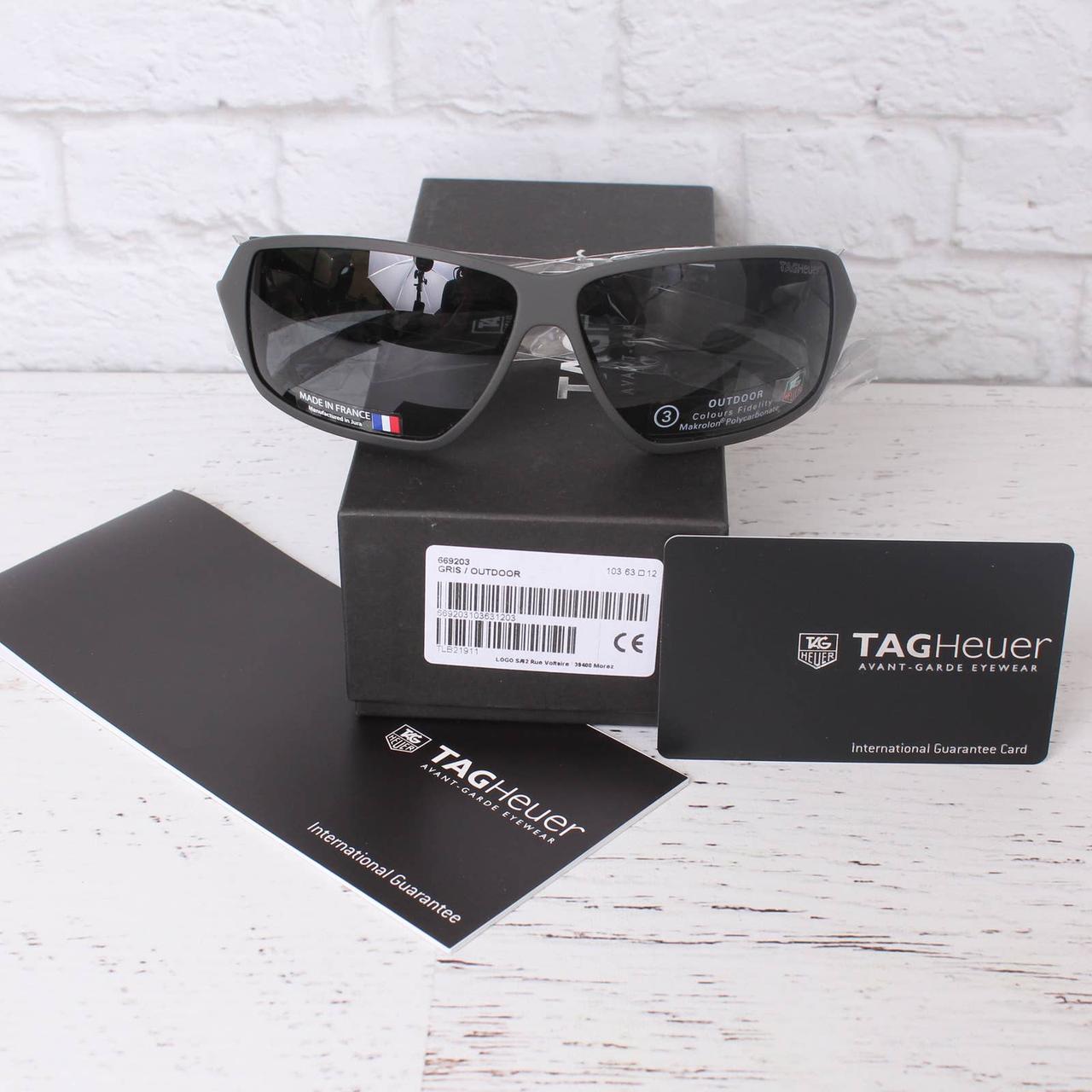 TAG Heuer Men's Grey and Grey Sunglasses (3)