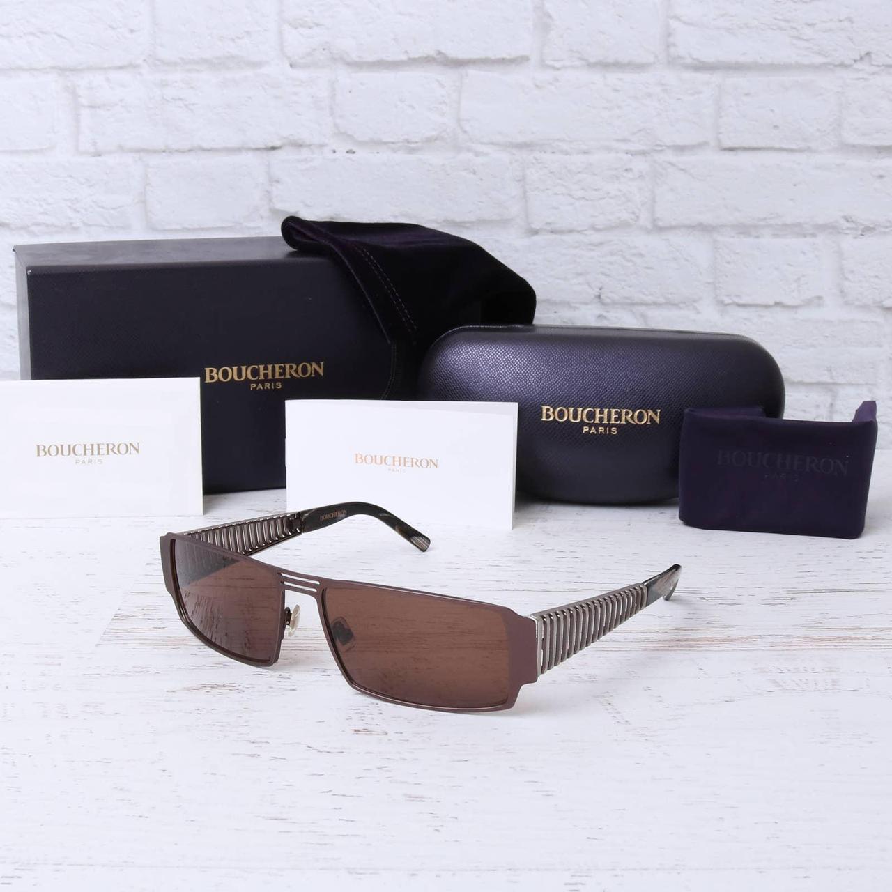 Product Image 1 - Boucheron Women Brown Rectangle Sunglasses