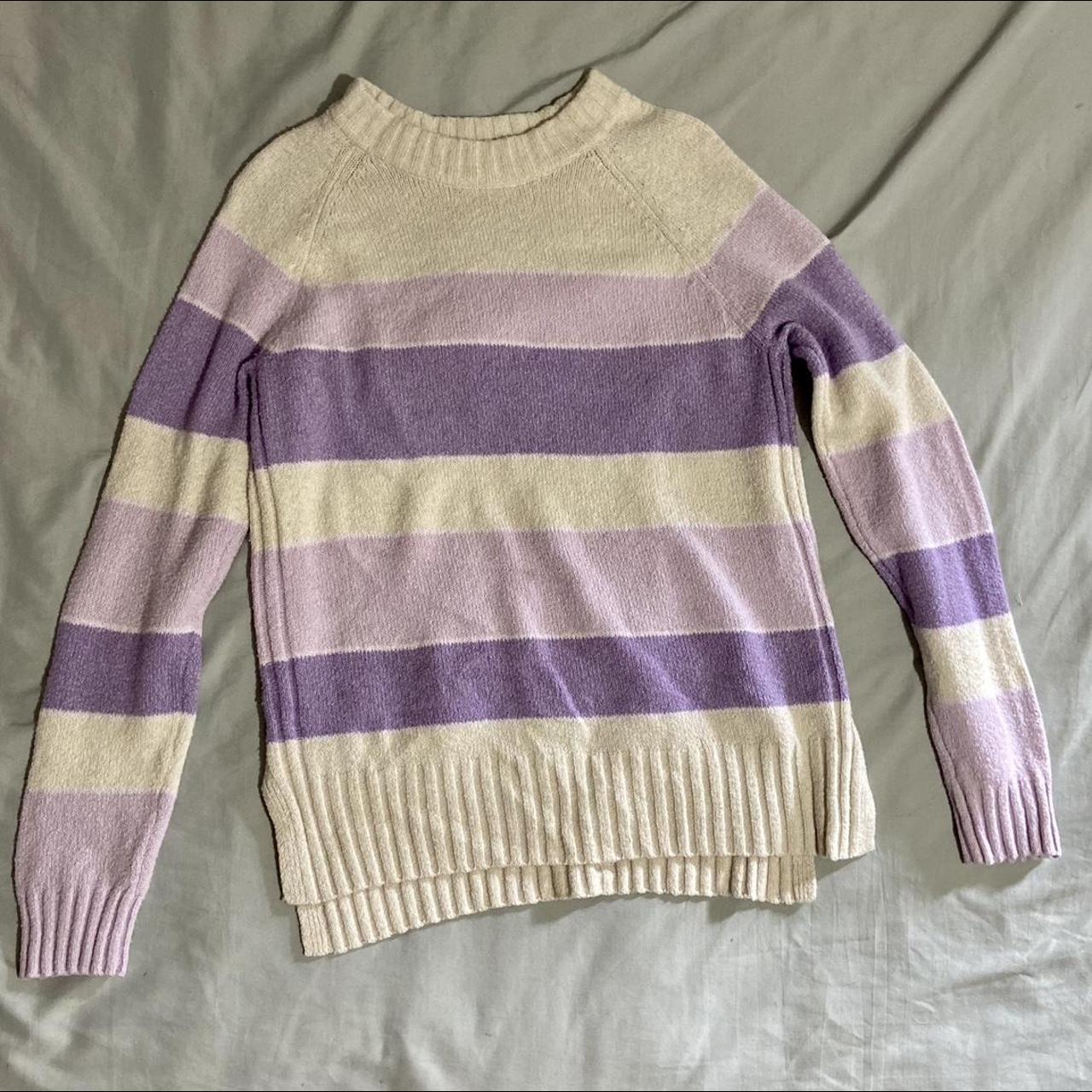 Women’s super soft striped sweater! Never worn but... - Depop