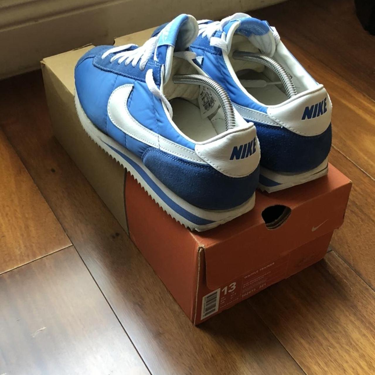 rose nike cortez. slightly stained but can be - Depop