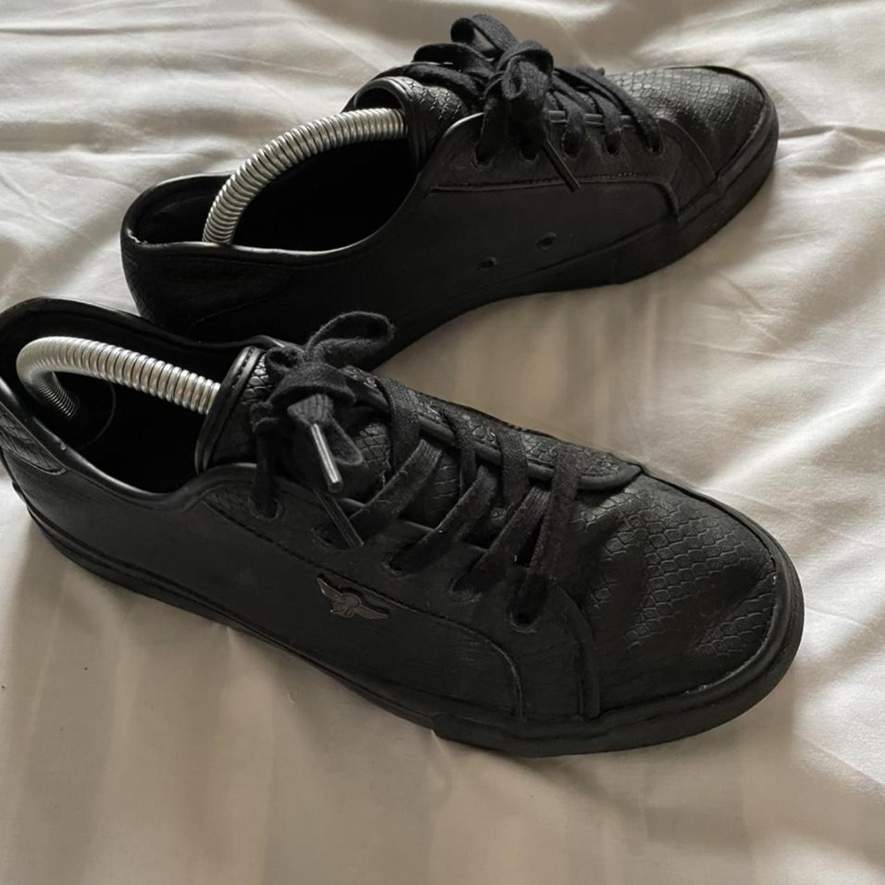 creative recreation kaplan leather trainer