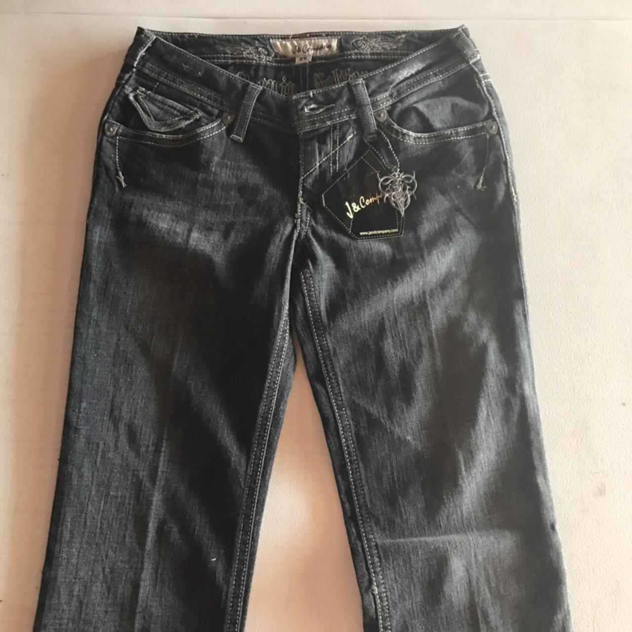 brand named jeans low waisted size 25 y2k vintage Depop