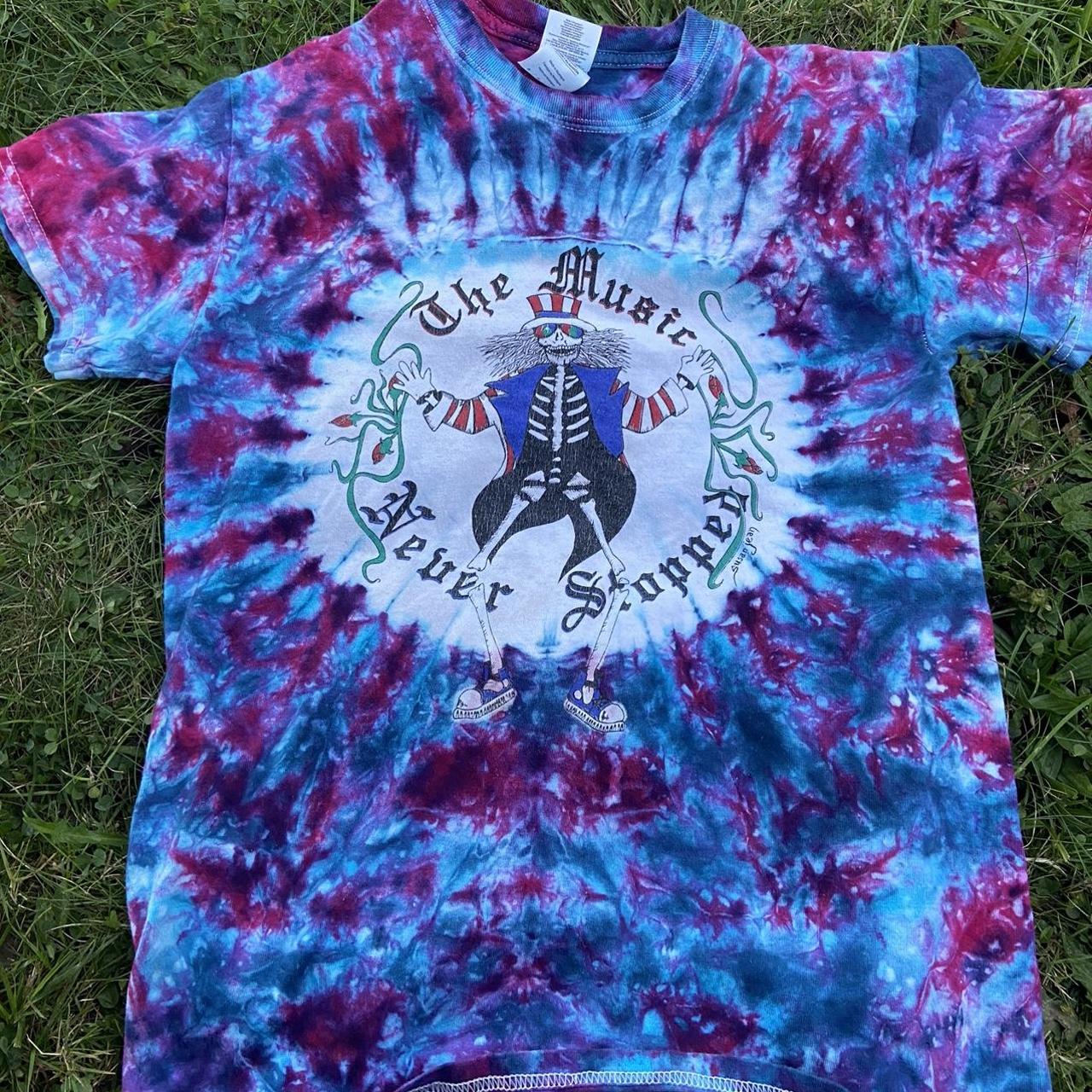 Grateful Dead Never Dead Tie Dye T-Shirt