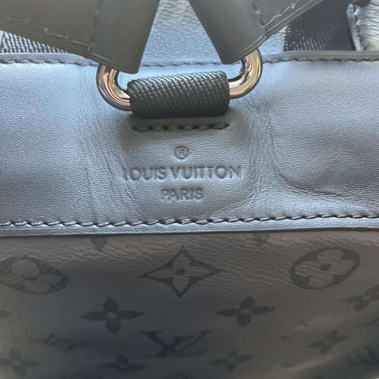 Louis Vuitton Steamer Backpack Monogram Eclipse for Men