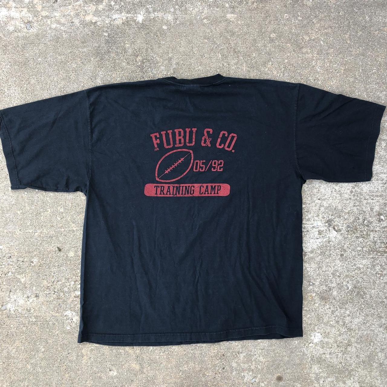 Vintage rare 90's Fubu the collection XLarge Fubu &... - Depop