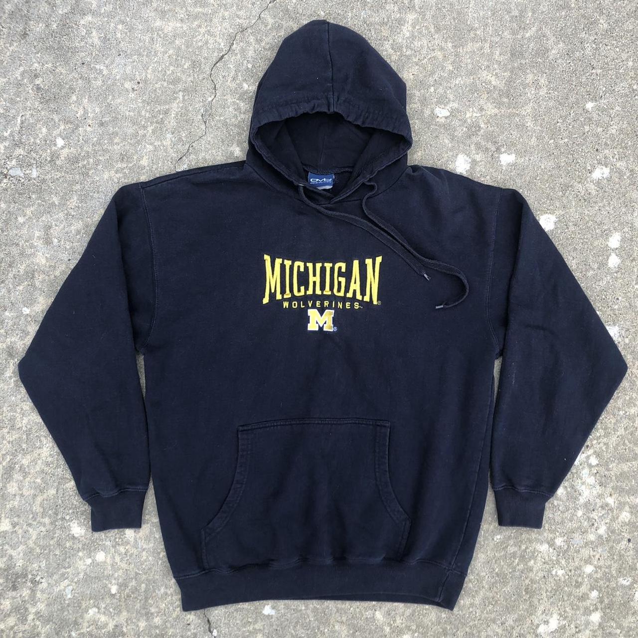 Awesome vintage embroidered University of Michigan... - Depop