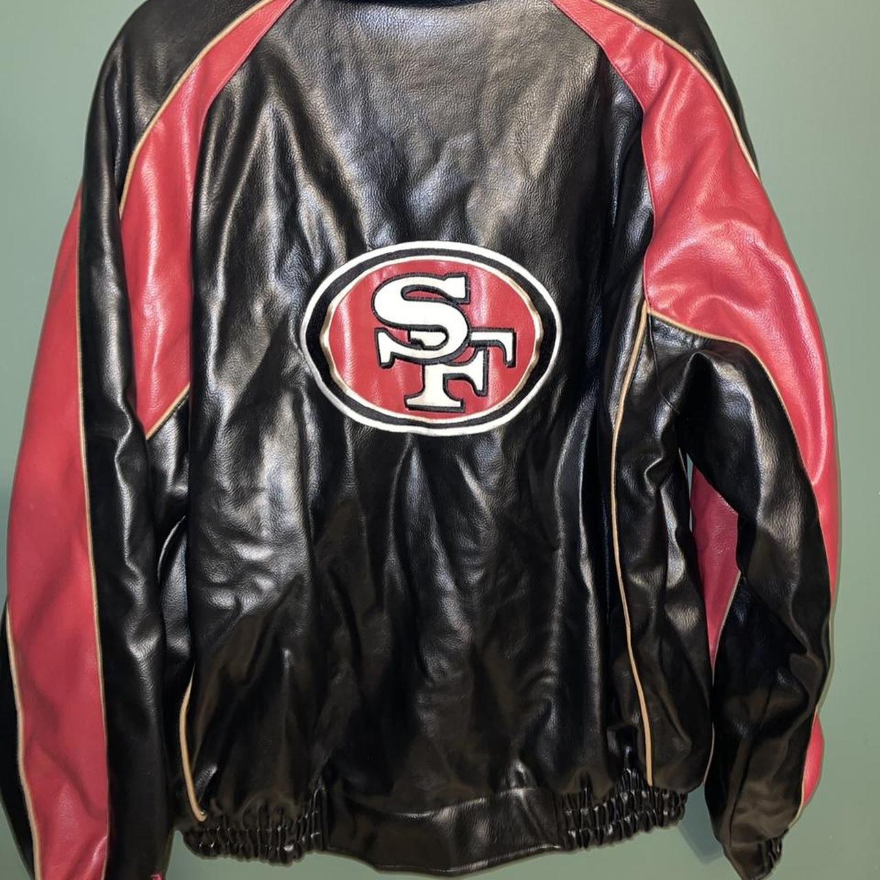 NFL 49ers dri fit on field jacket zip up San - Depop