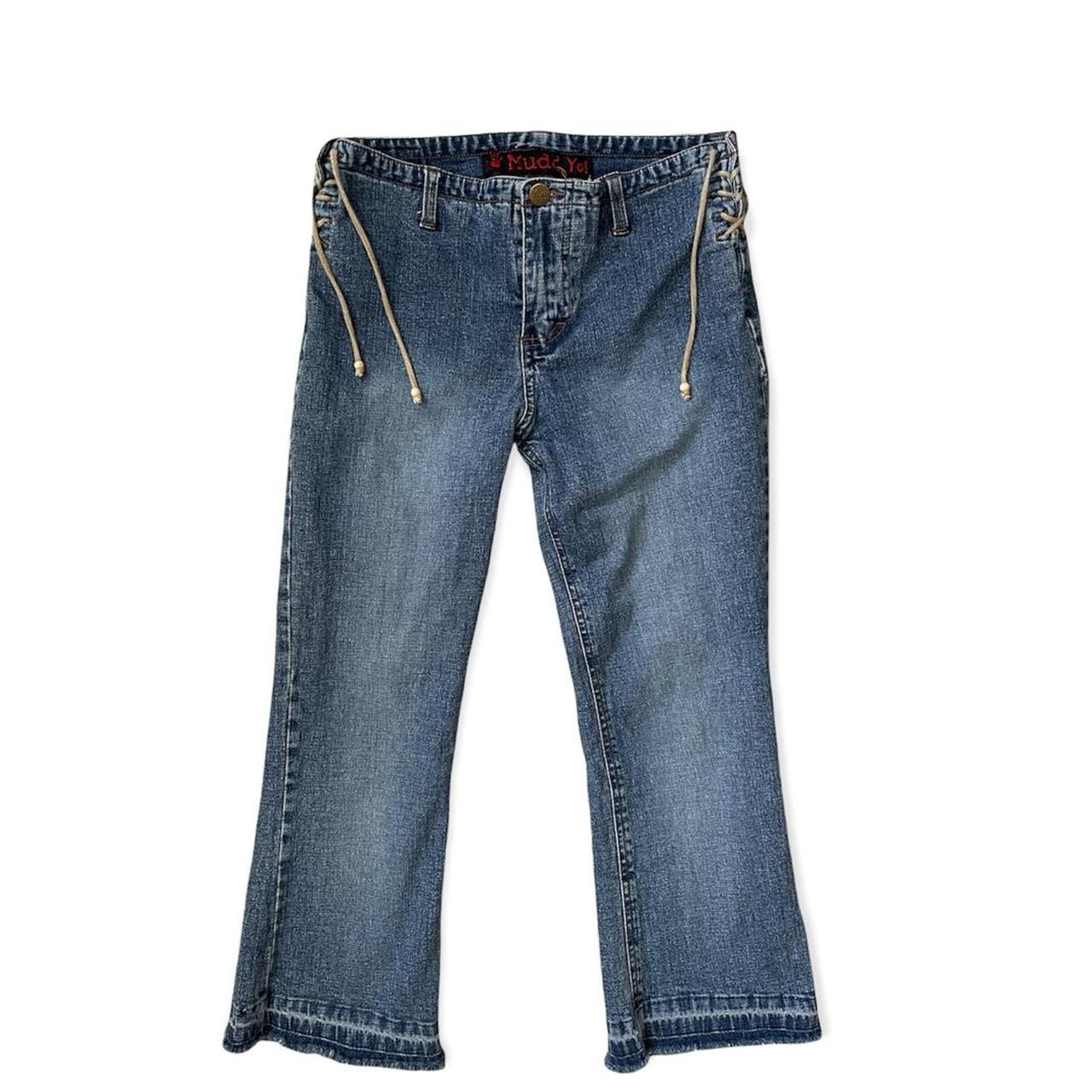 mudd lace up low rise capri jeans ❤️‍🔥💫 tagged as