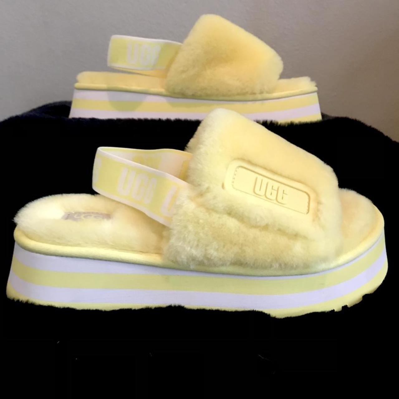 ugg yellow sandals
