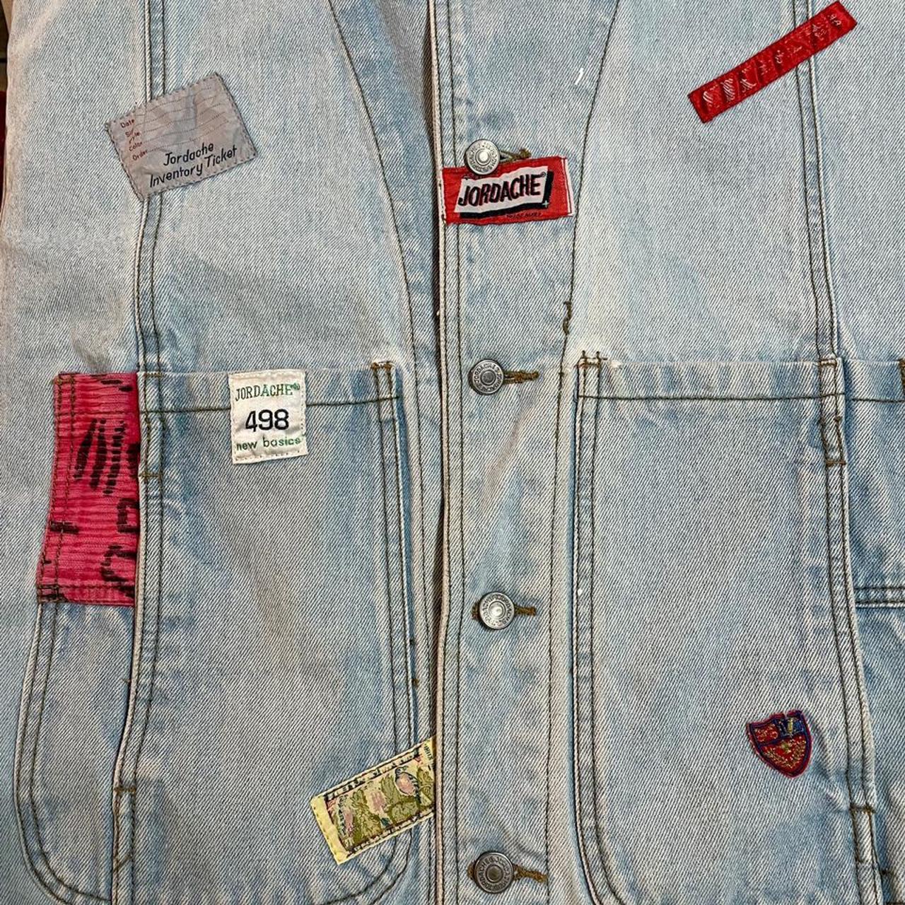 ⬇️ Vintage Rare Jordache Denim Jean Jacket ~ Size... - Depop