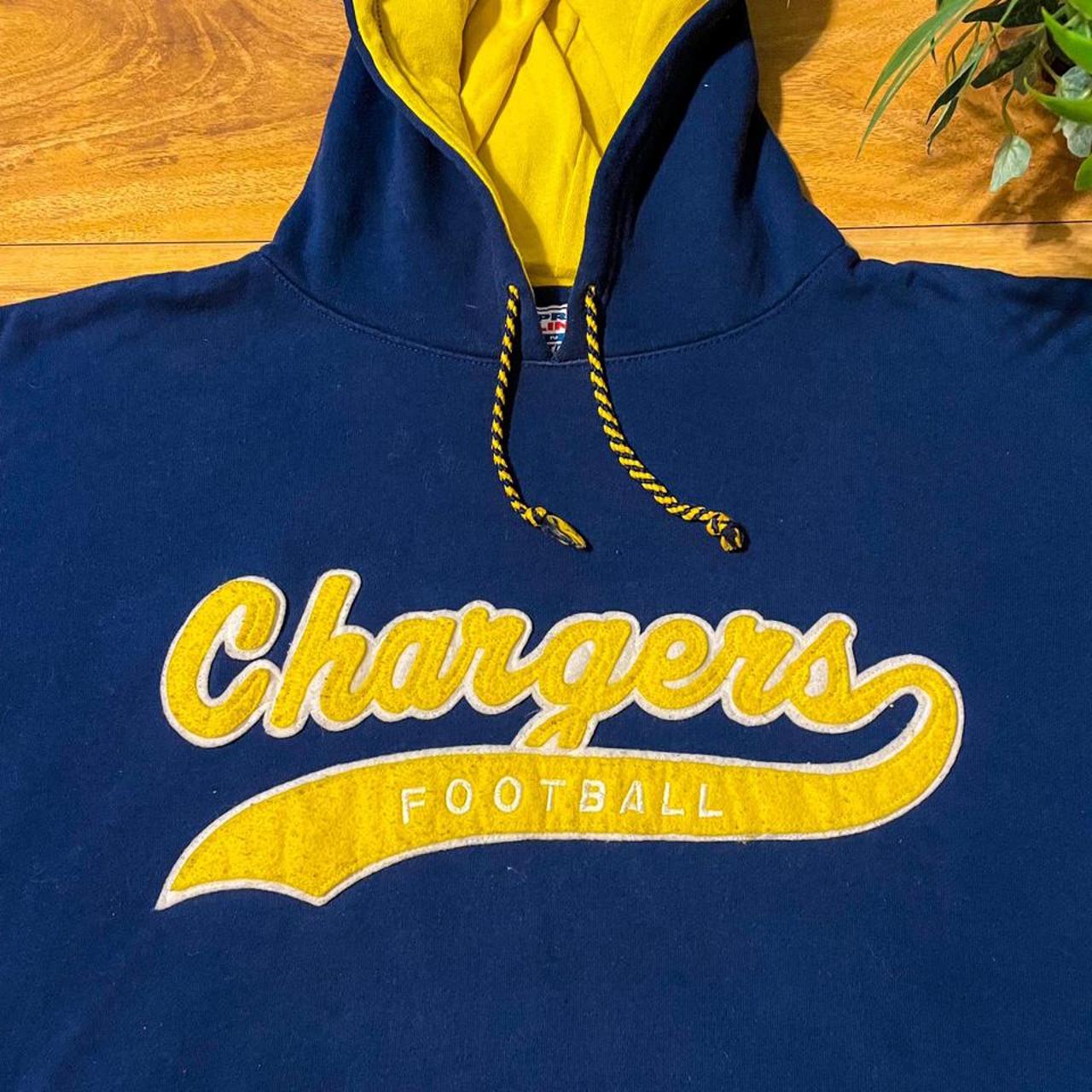 Vtg 90s Starter Pro Line Los Angeles Chargers NFL Hoodie Jacket