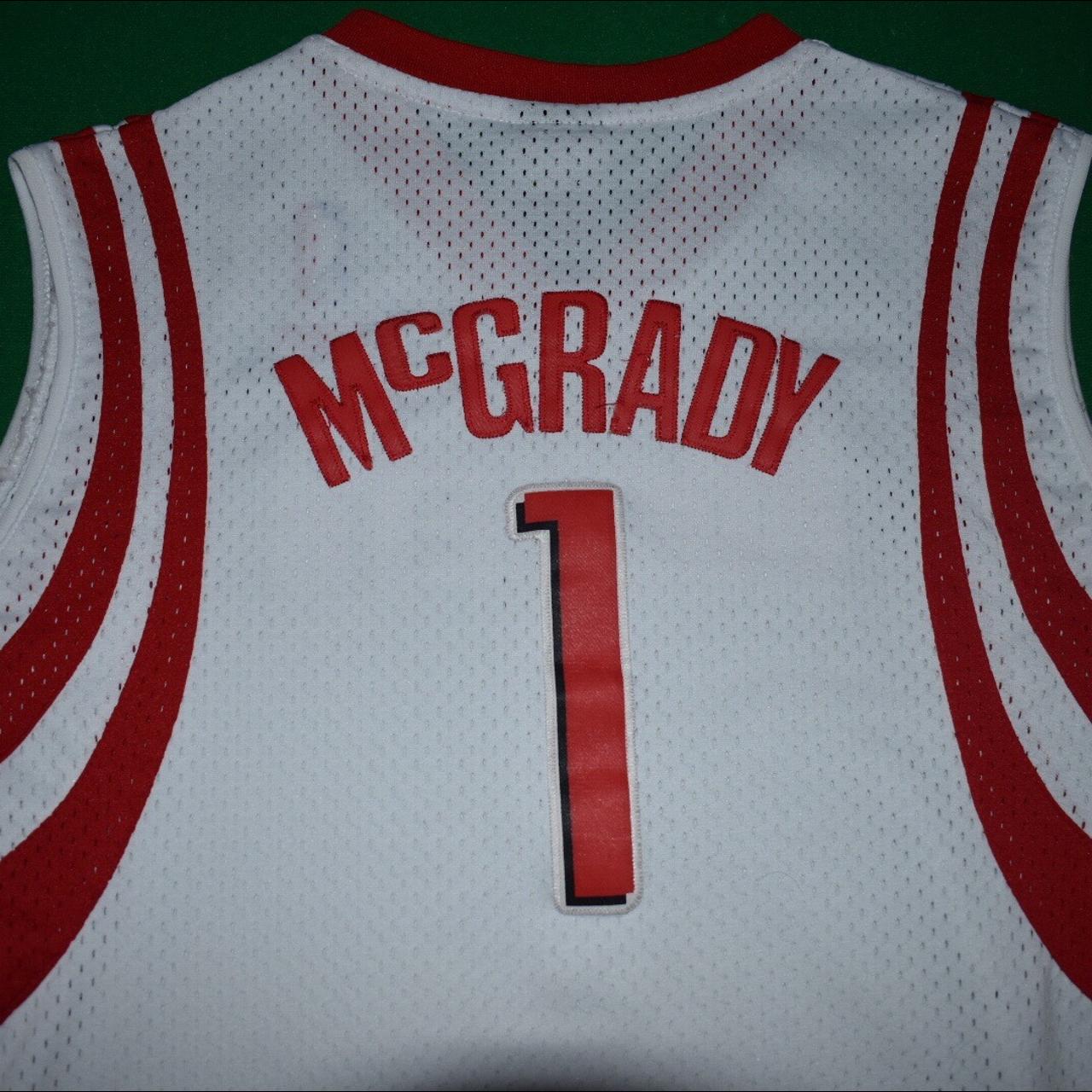 Vintage Tracy McGrady Houston Rockets NBA Basketball - Depop