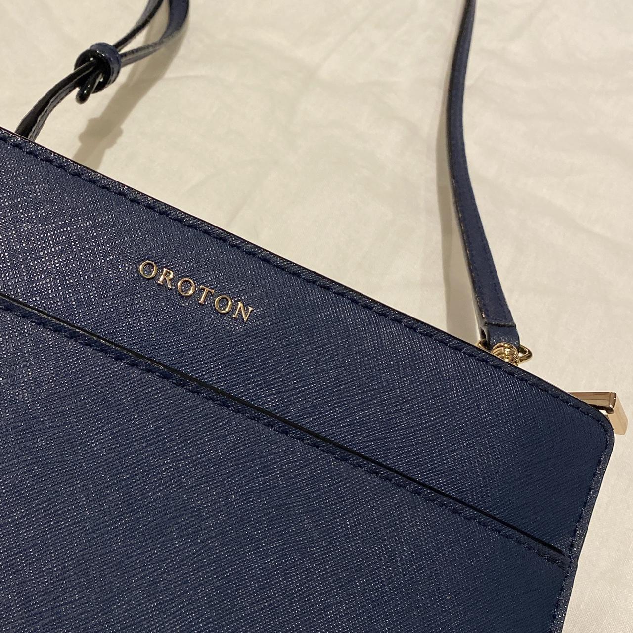 oroton cross body bag rrp around 200 selling for... Depop