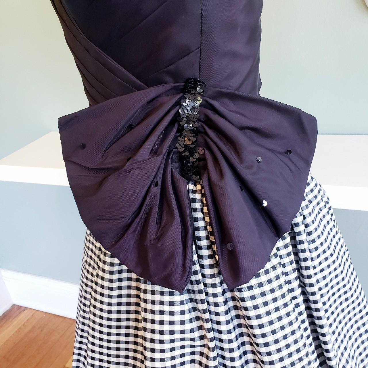 American Vintage Women's Black and White Dress (4)