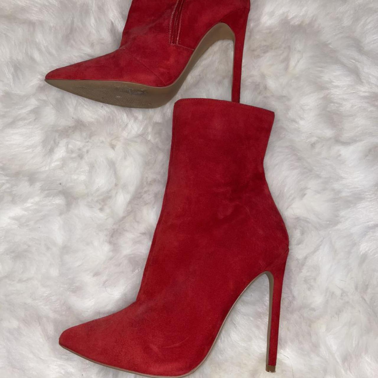 Steve madden outlet burgundy booties