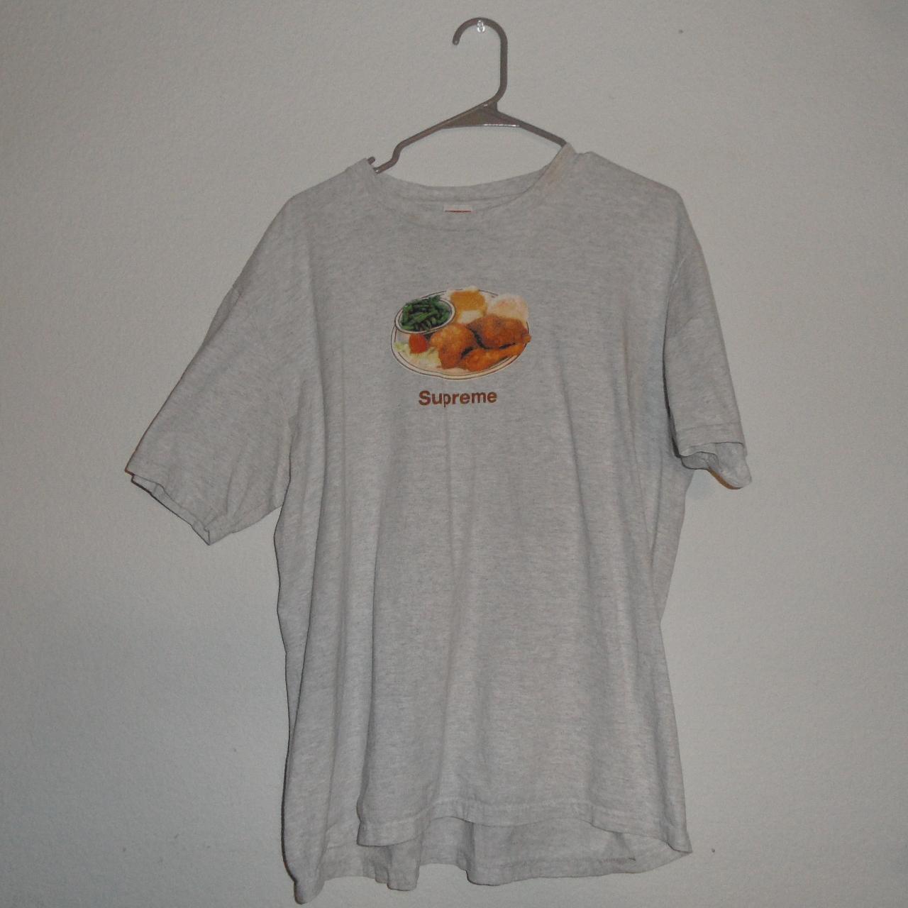 Supreme Chicken Dinner Tee SS18 SIZE: L Condition:... - Depop