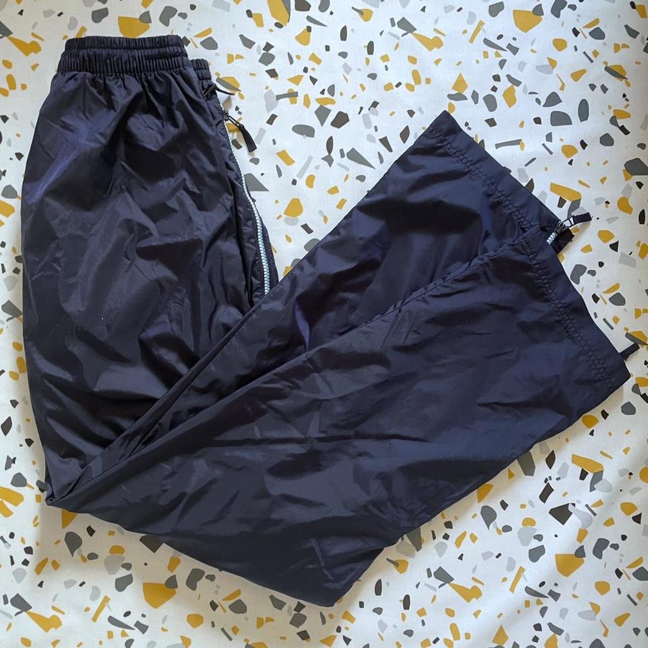 Puma Sports Navy Blue Tracksuit Bottoms Waterproof... Depop