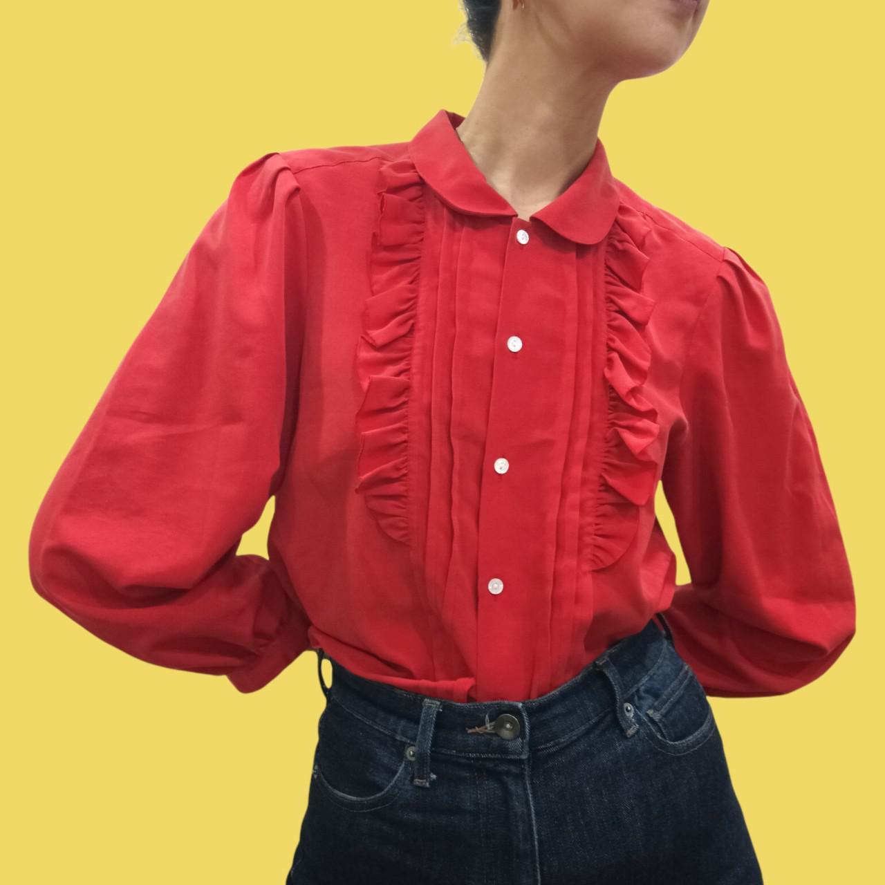 1980s blouse