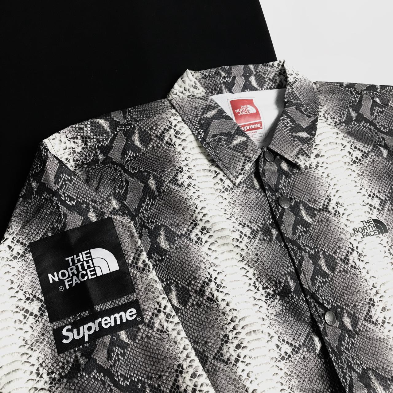 Supreme x The North Face Snakeskin Taped Seam...