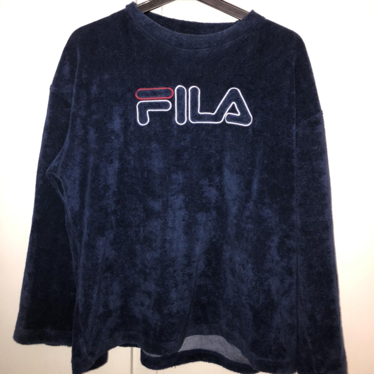 Fila best sale blue jumper