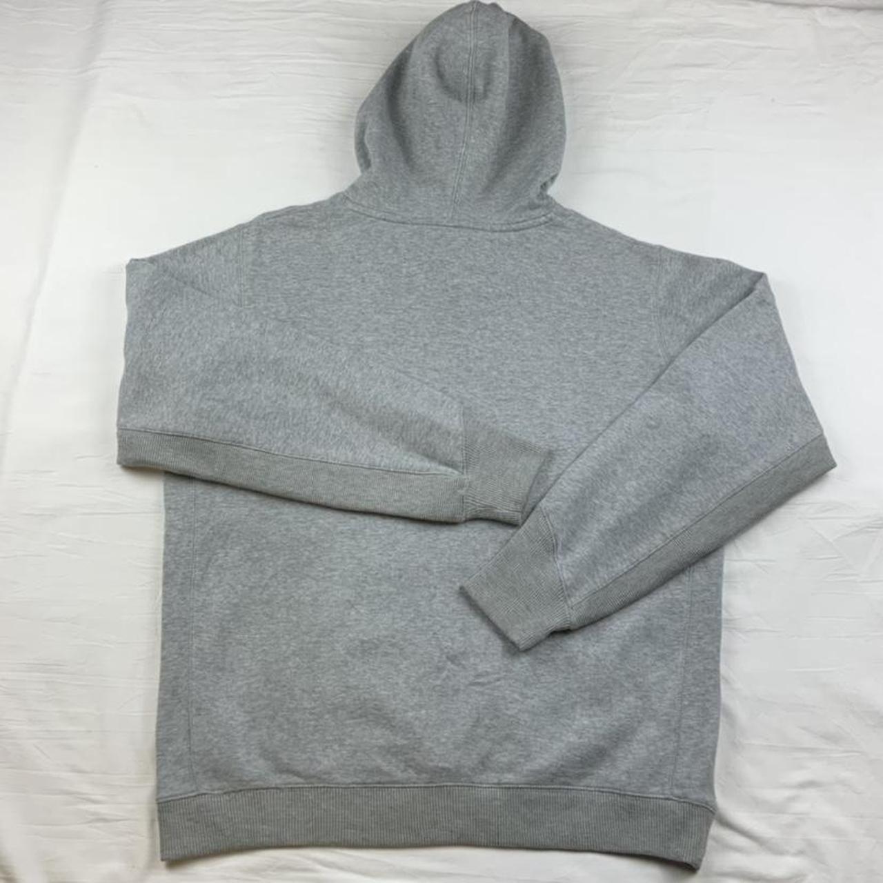 Nike Air Light Grey Rare men’s pullover hoodie... - Depop