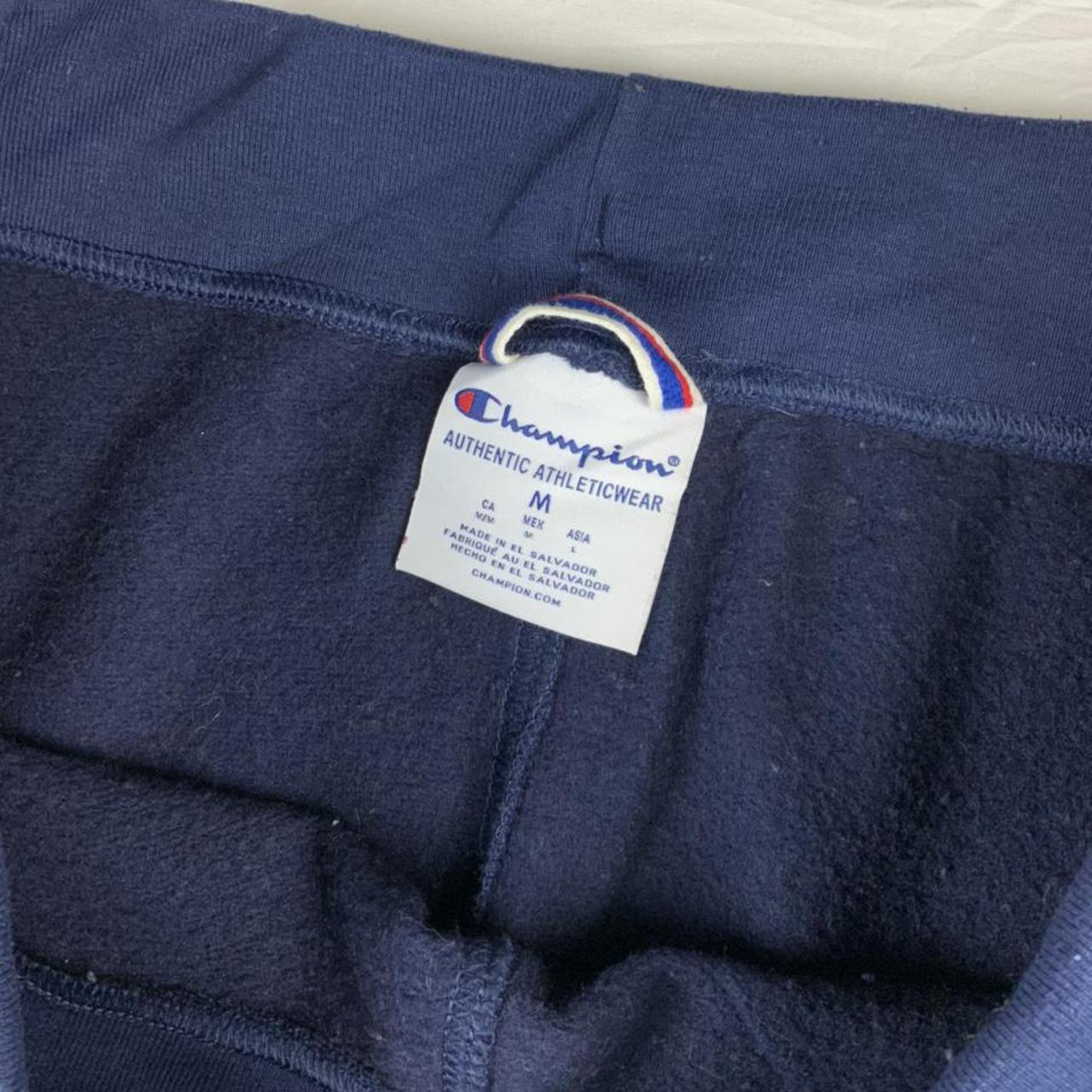 champion navy blue joggers