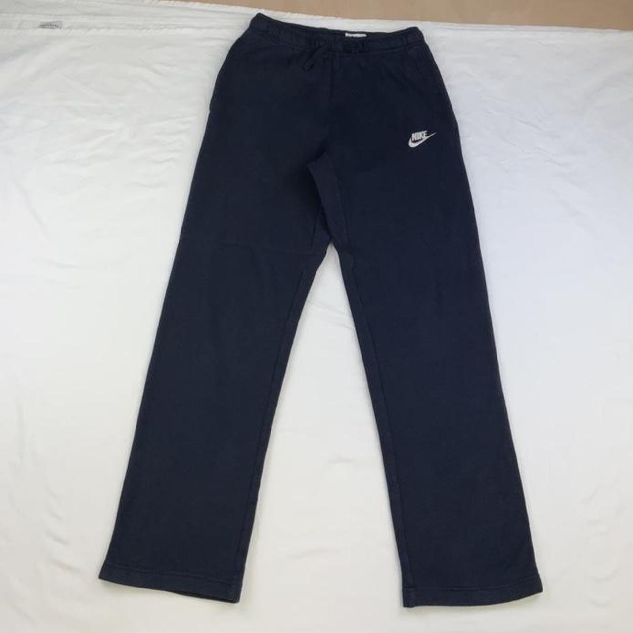 Nike full length straight leg navy joggers/tracksuit... - Depop