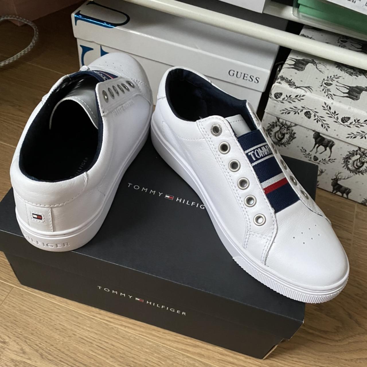 Tommy hilfiger ladies sales trainers