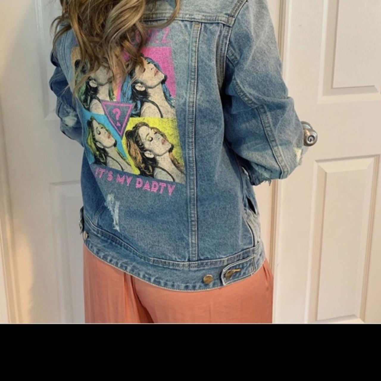 Guess jlo jean store jacket