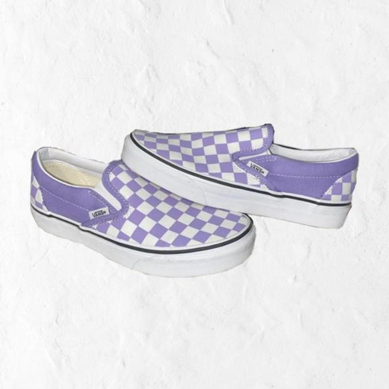 checkered vans size 4.5