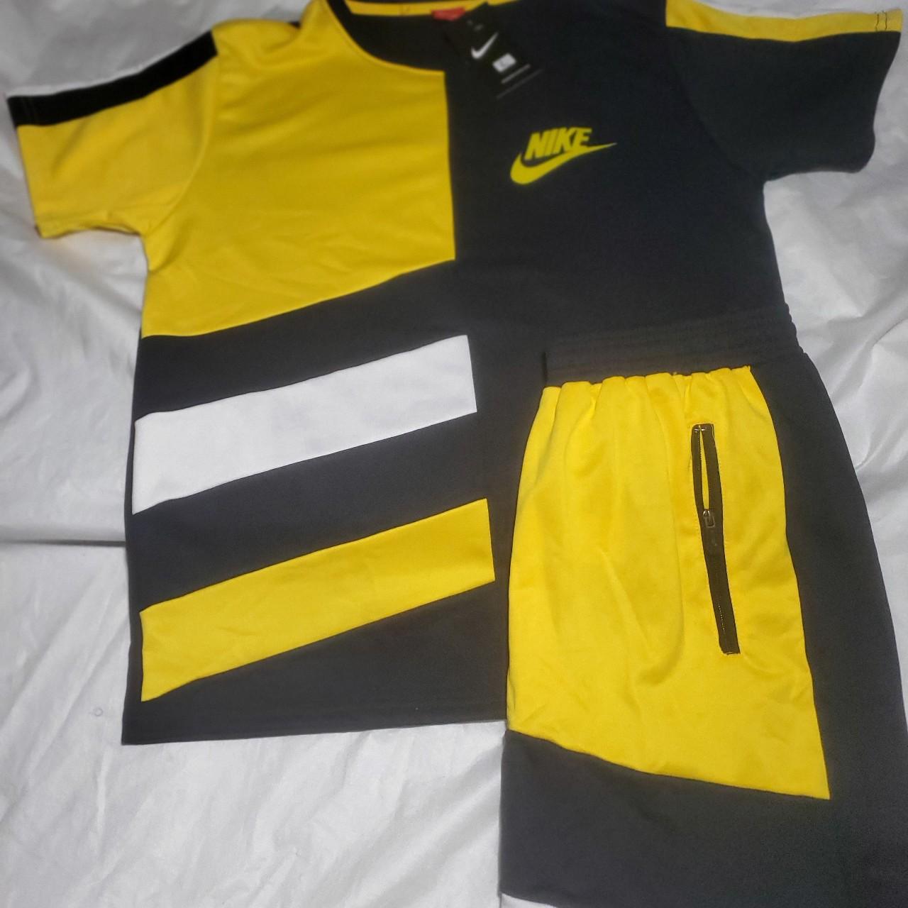 nike 2 piece short set men's