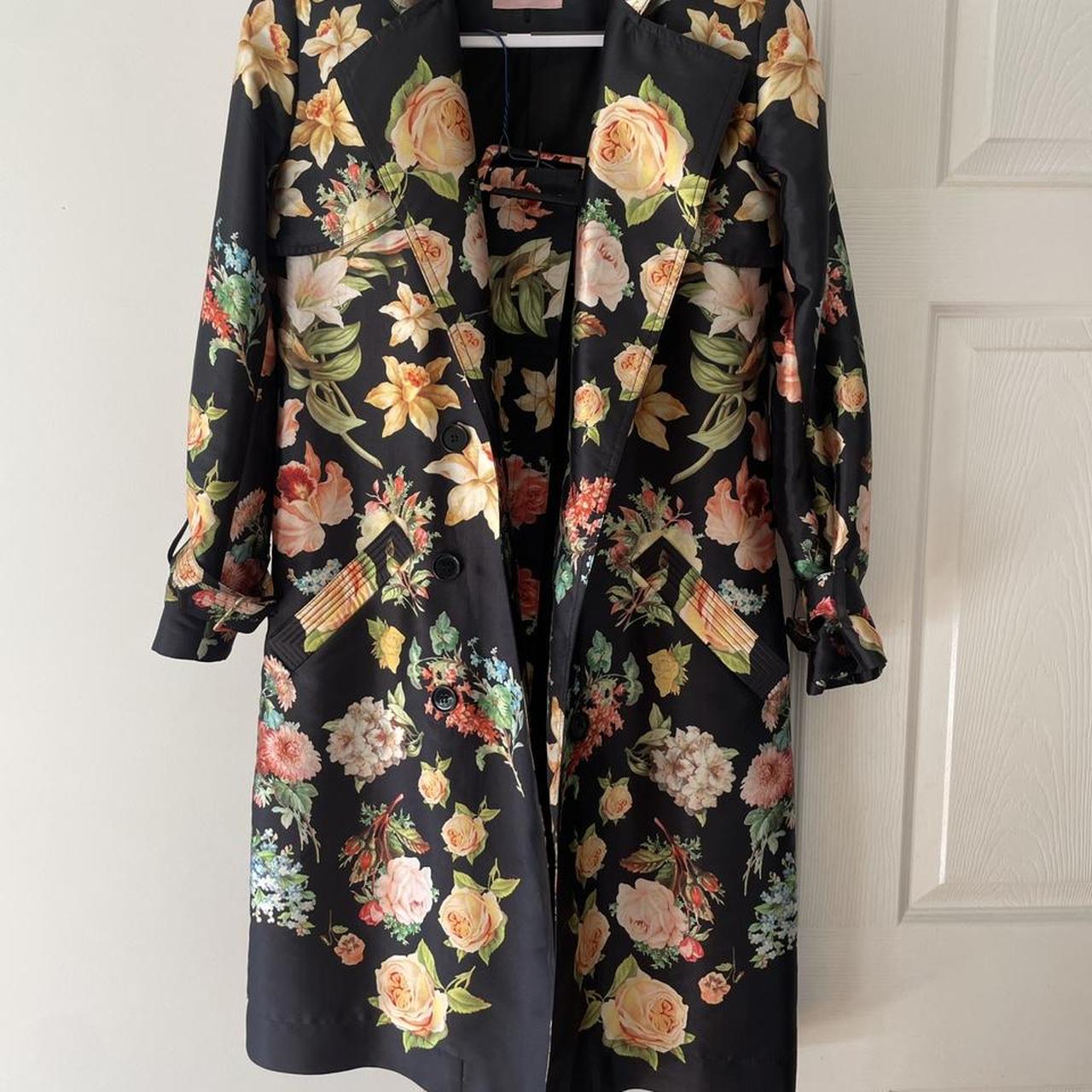 Romance a was Born floral trench 20-21 Fall/Winter... - Depop